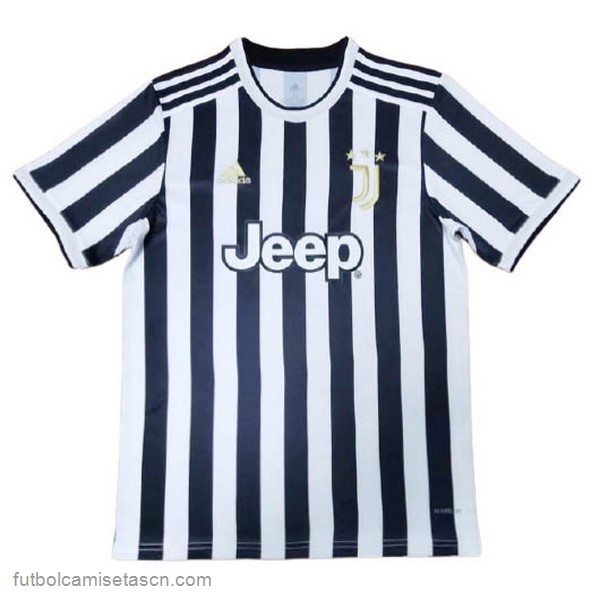 Tailandia Camiseta Juventus Concepto 1ª 2021/22 Blanco Negro